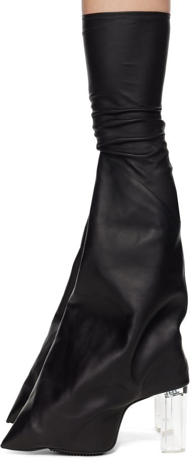 Ponožky Rick Owens Rick Owens Hollywood Taco Kiss Tall Boots Čierna | RR01E5843 LSLCH0, 2