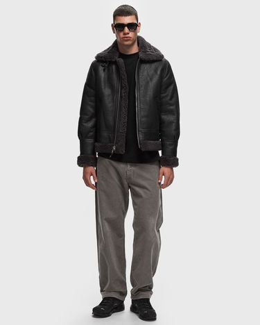 Bomber bunda Schott NYC Bomber Jacket Čierna | LC1259-BLACK-GREY, 1