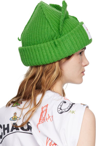 Kulicha Charles Jeffrey Loverboy Charles Jeffrey LOVERBOY Chunky Ears Beanie Zelené | 052130116, 2
