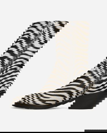Doplnky Dries Van Noten Ponyhair Zebra Print Boots Rôznofarebný | 252-021707-302 900, 3