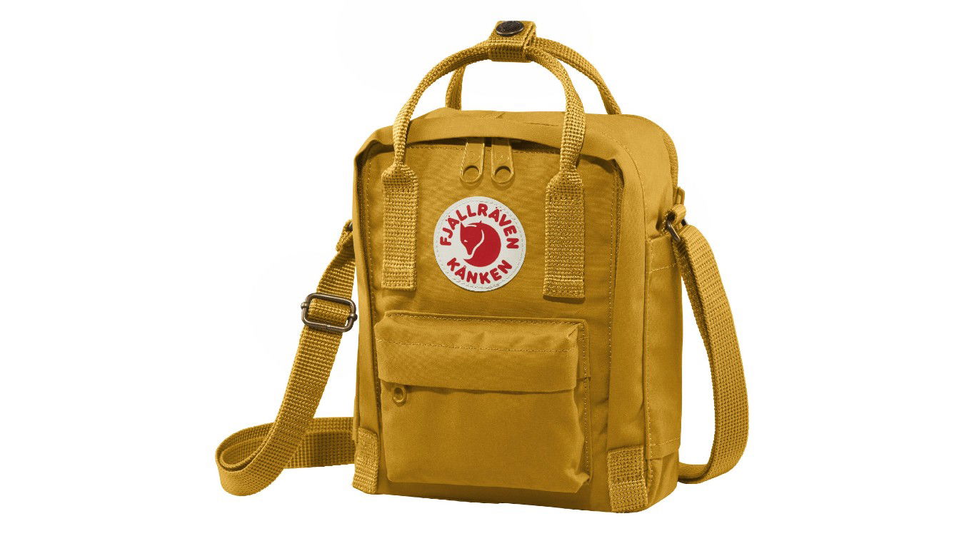 Taška cez rameno FJÄLLRÄVEN Kånken Sling Bag Žltá | F23797-160, 1