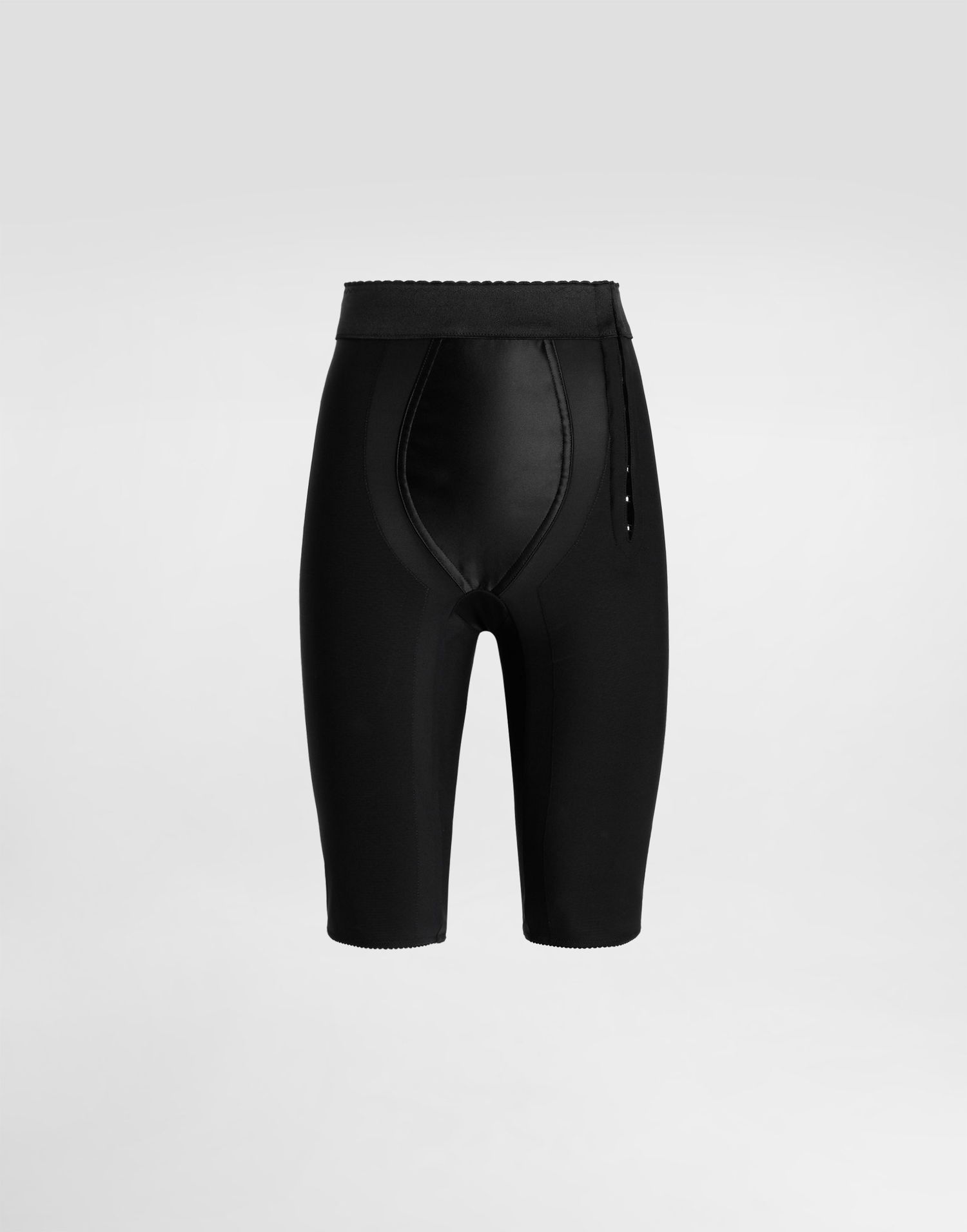 Šortky Dolce & Gabbana Dolce & Gabbana Stretch Satin Bike Shorts Čierna | FTAMHTGDCMXN0000, 0