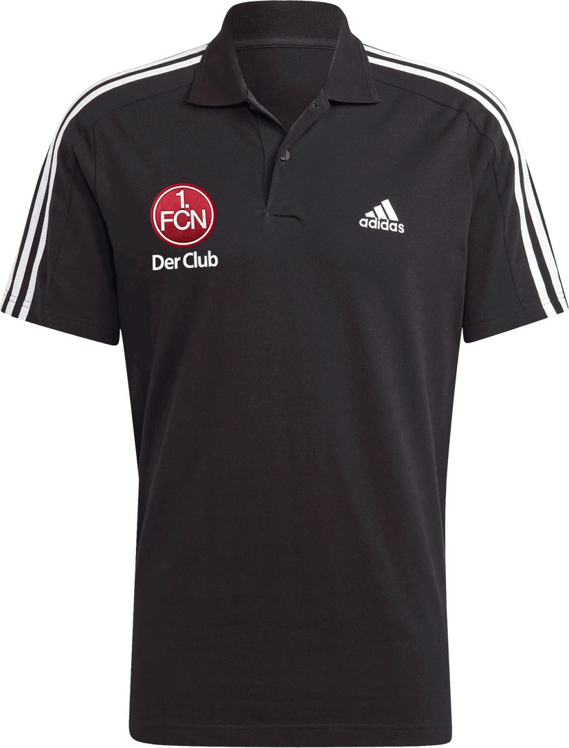 Polo tričko adidas Originals 1.FC Nürnberg Short-Sleeve Polo Shirt Čierna | 5fcnic9310