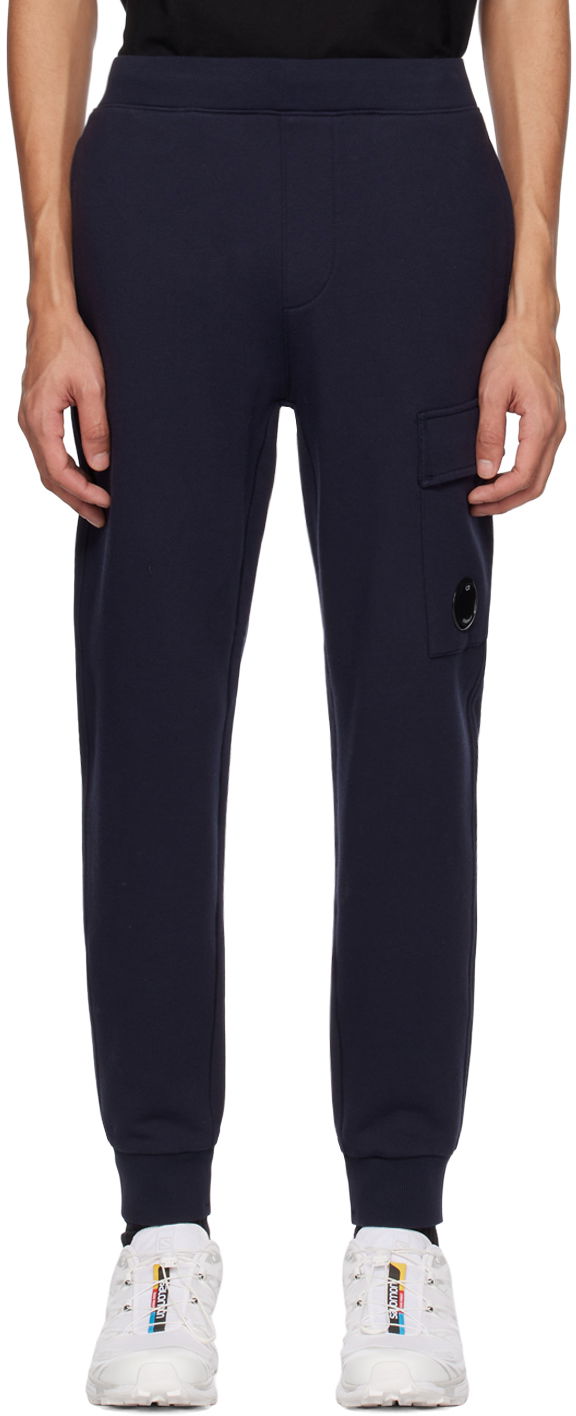 Tepláky C.P. Company Tapered Sweatpants Navy | 14CMSP017A-005086W, 0