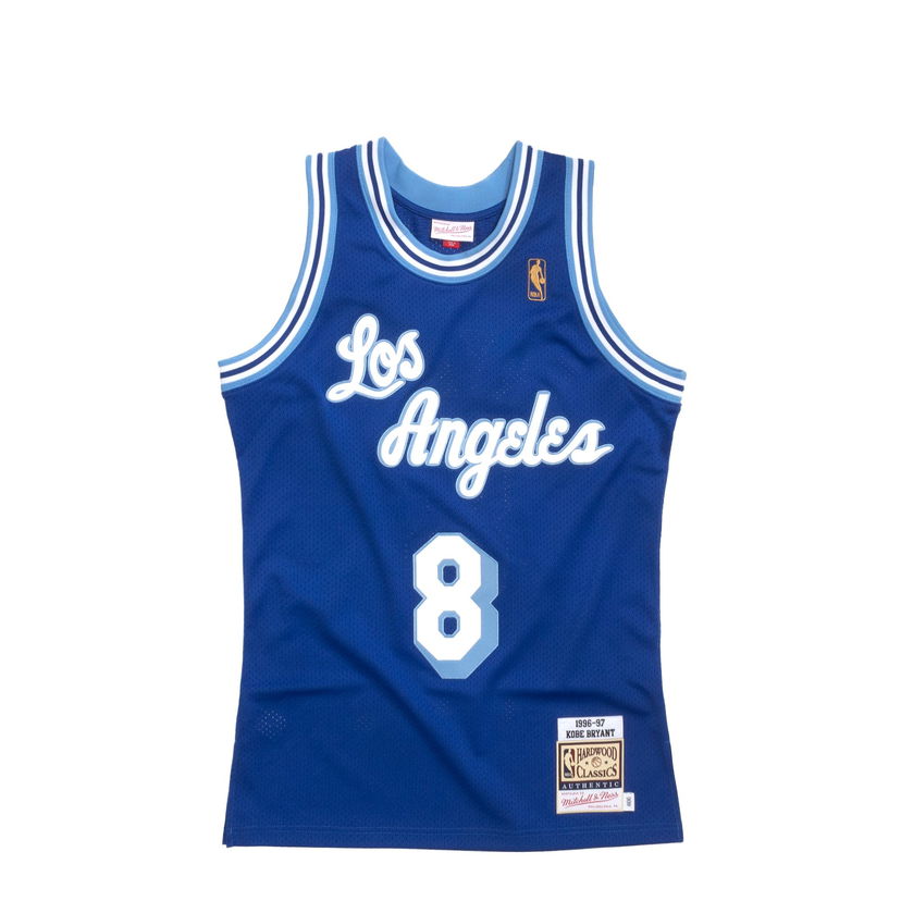 Dres Mitchell & Ness NBA AUTHENTIC JERSEY LOS ANGELES LAKERS ALTERNATE 1996-97 KOBE BRYANT #8 Modrá | AJY4GS18090-LALROYA96KBR