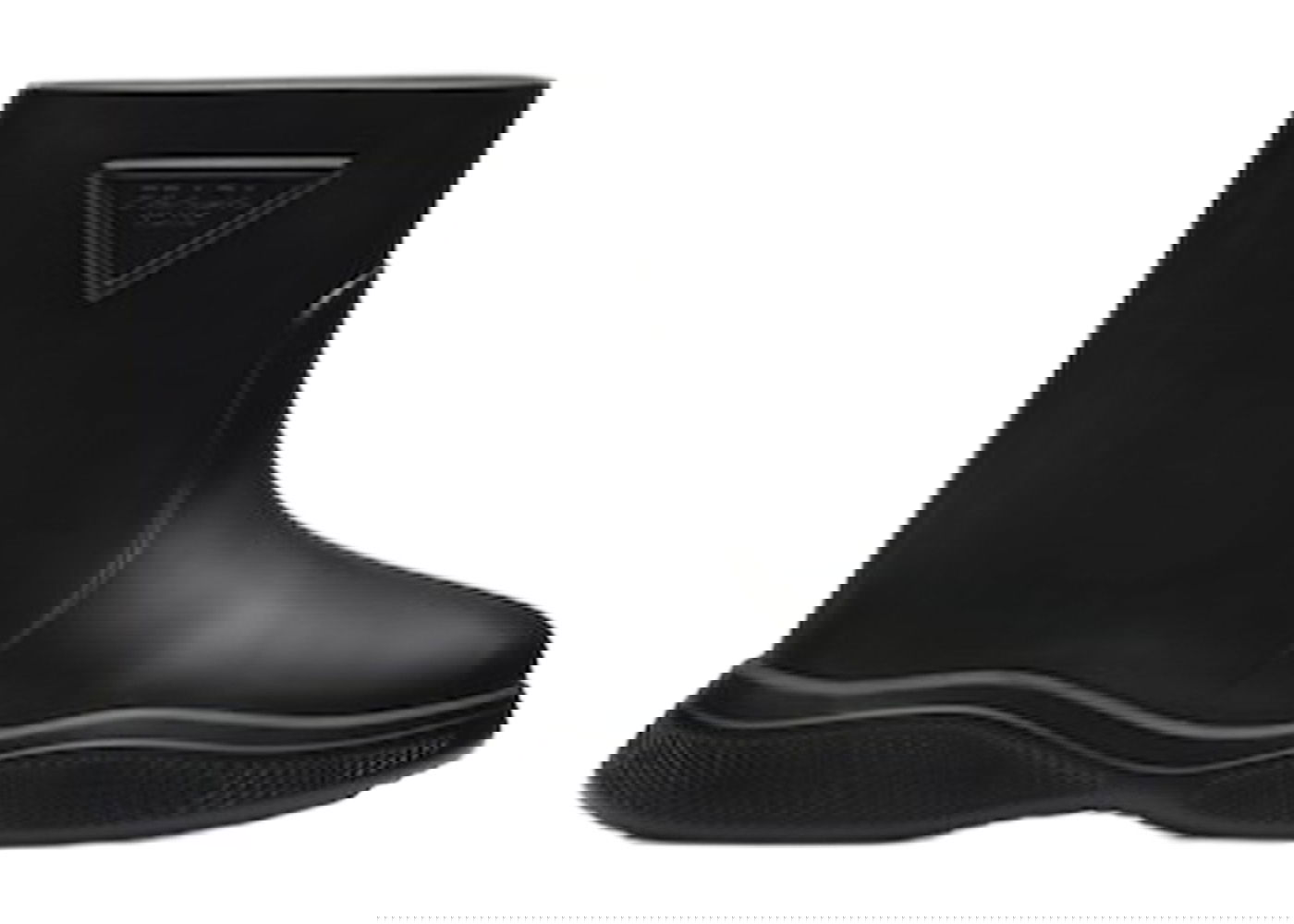Tenisky a topánky Prada Pull-On Rain Booties Black Rubber Čierna | 1T859M_3LKD_F0002_F_025, 0