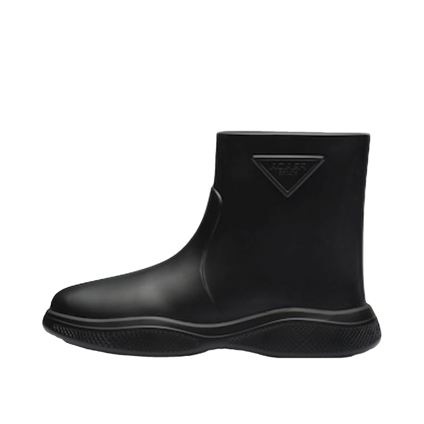 Tenisky a topánky Prada Pull-On Rain Booties Black Rubber Čierna | 1T859M_3LKD_F0002_F_025
