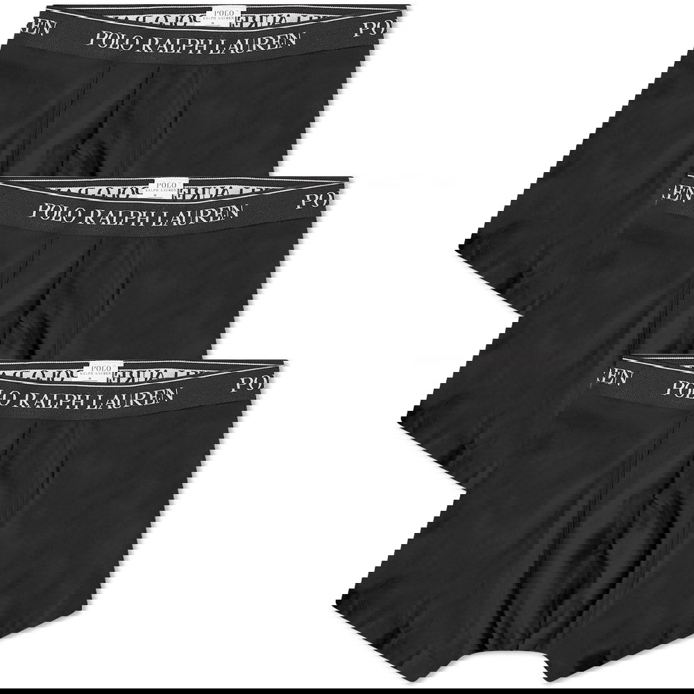 Boxerky Polo by Ralph Lauren Boxer Brief - 3 Pack Čierna | 714835887002, 1