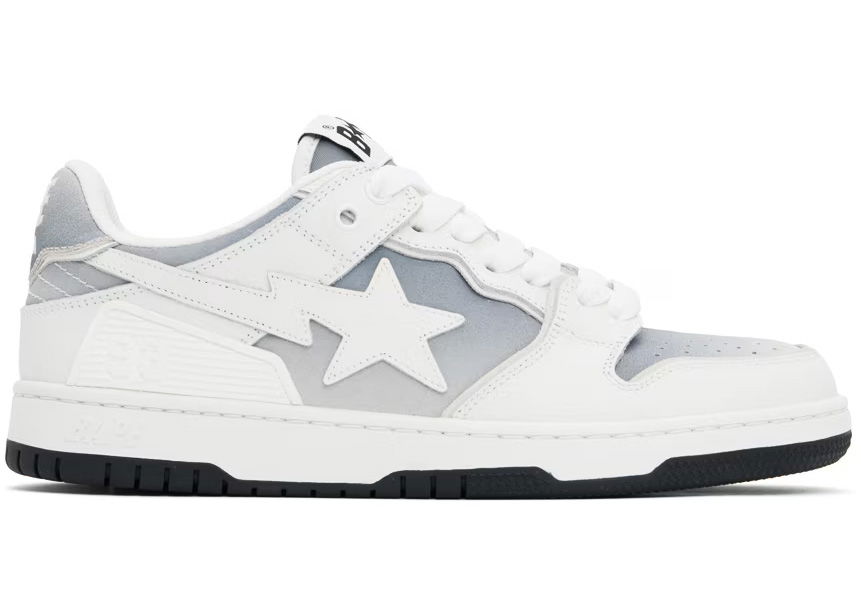 Tenisky a topánky BAPE A Bathing Ape Sk8 Sta #4 White Biela | 1J80-191-058-WHT/001FWJ802058I-WHT, 0