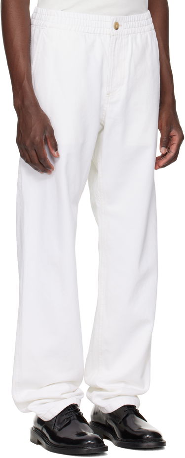 Nohavice A.P.C. A.P.C. Chuck Trousers Biela | COGZV-H08408, 1