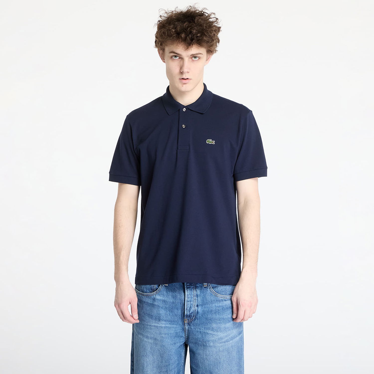 Polo tričko Lacoste Lacoste Light Pique Polo Shirt Navy | PH9851 166, 0