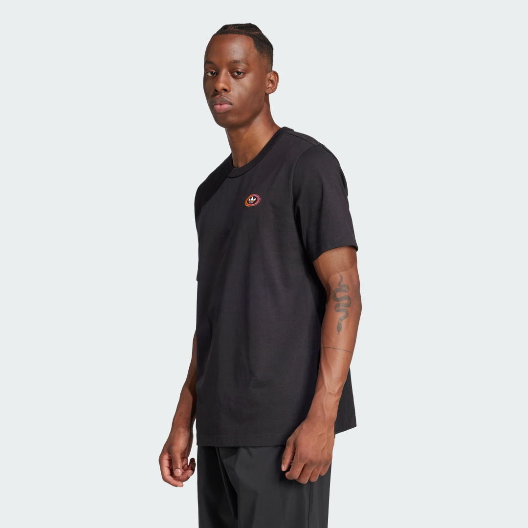 Tričko adidas Originals 90s Graphic Print Čierna | JN1279, 0