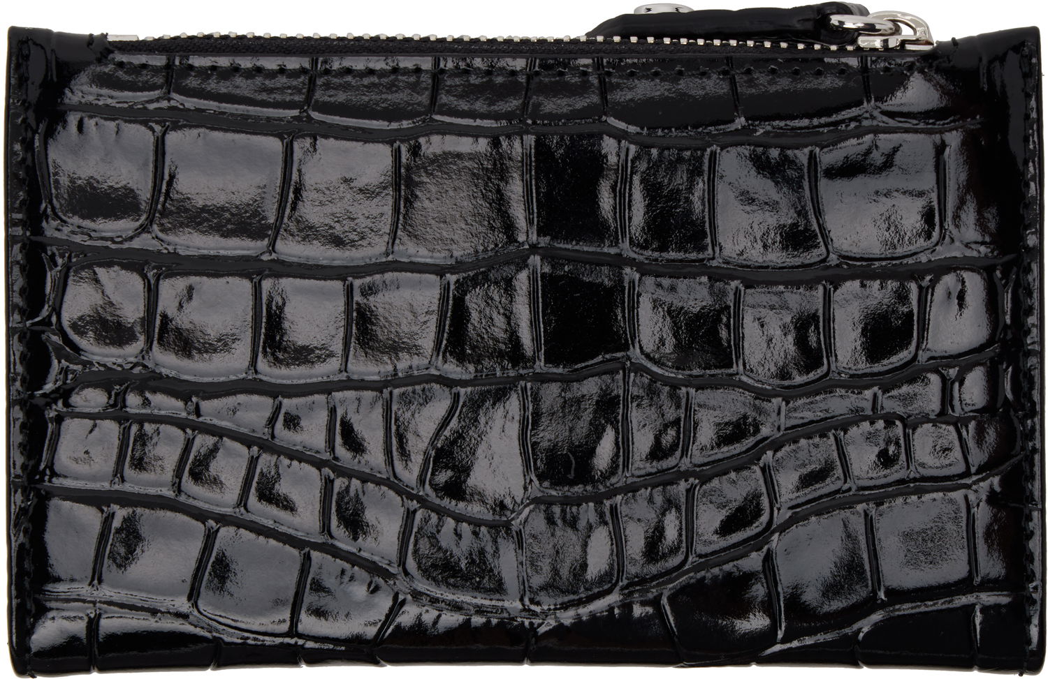 Peňaženka Vivienne Westwood Vivienne Westwood Slim Crocodile Card Holder Čierna | 54020002W-L0098-, 1