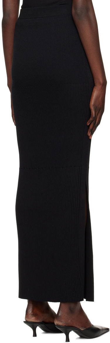Sukňa Dion Lee Gradient Rib Maxi Skirt Čierna | A7660R23, 2