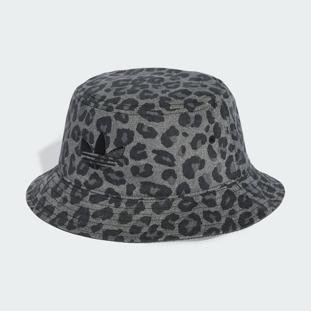 Klobúk adidas Performance Leopard Print Bucket Hat Šedá | JX0604, 0