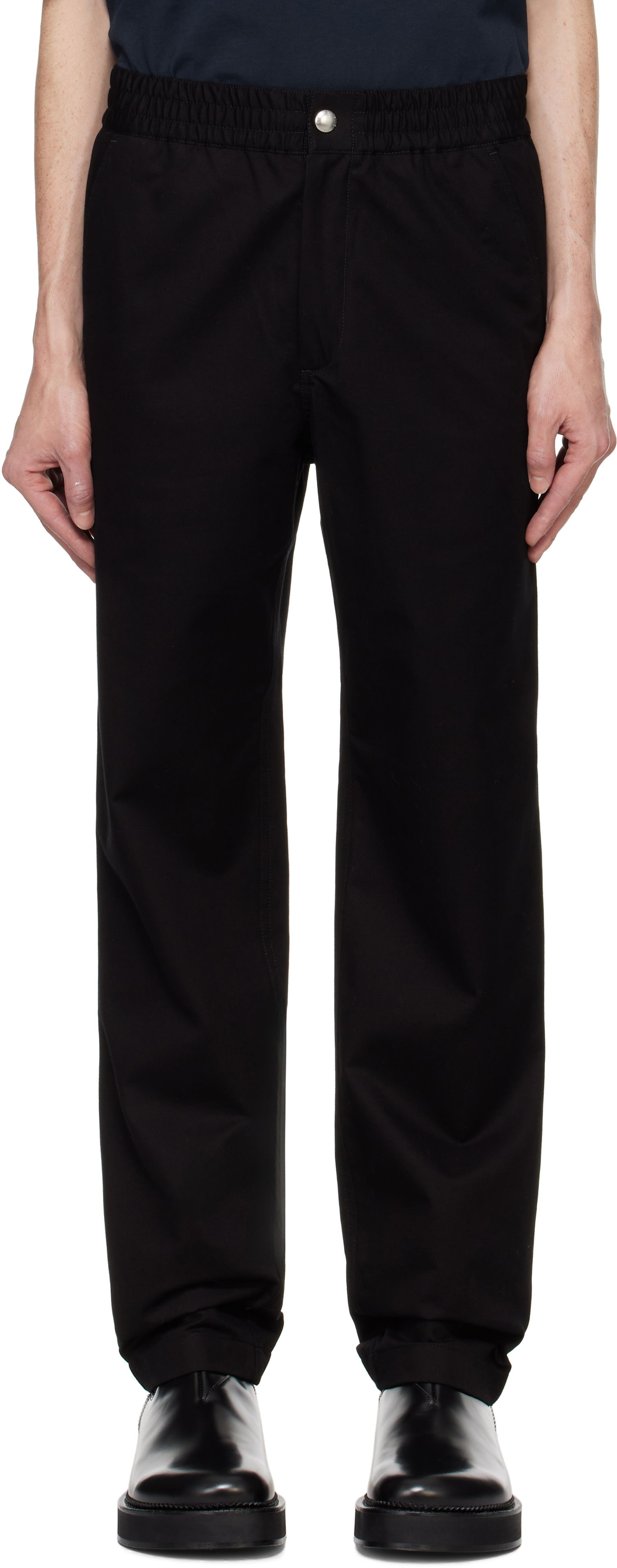 Nohavice MAISON KITSUNÉ Casual Trousers Čierna | MM01119WW0122, 0