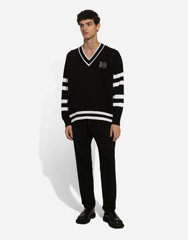 Nohavice Dolce & Gabbana Jersey Jogging Pants Čierna | GP0A4TFUGSTN0000, 1