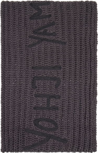 Šál Y-3 Y-3 Oversized Knit Scarf with Tassels Šedá | KC0413, 2