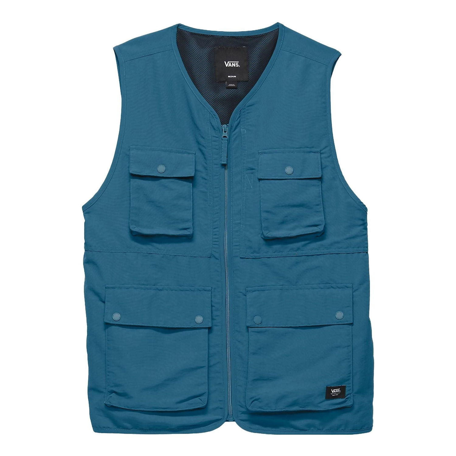 Vesta Vans Men's Utility Vest Modrá | VN0007WHBR4, 0