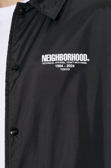 Vetrovka Neighborhood NEIGHBORHOOD Windbreaker Oversize Jacket Čierna | 241TSNH.JKM01, 5