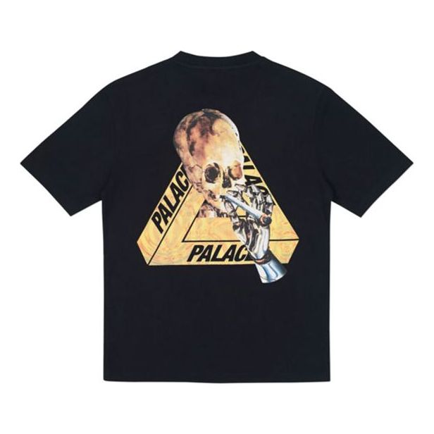 Tričko Palace Palace Skeleton Graphic Short Sleeve T-Shirt Čierna | PAL-SS18-077
