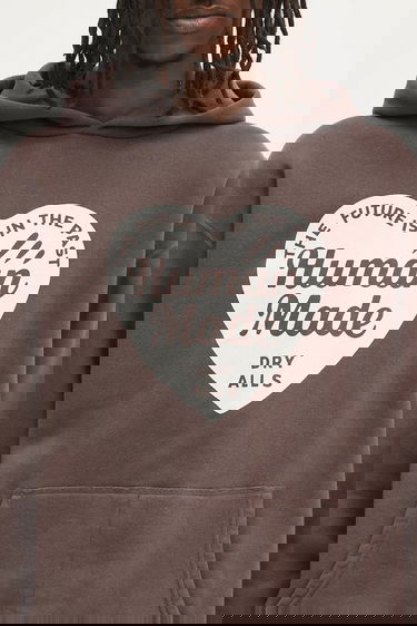 Mikina Human Made Human Made Tsuriami Hoodie Hnedá | HM29CS015, 3