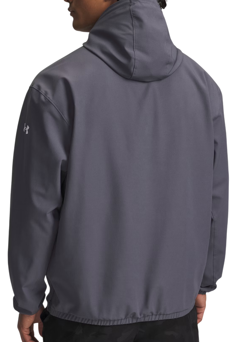 Mikina Under Armour Under Armour Unstoppable Woven Hoodie Šedá | 6003864-025, 1