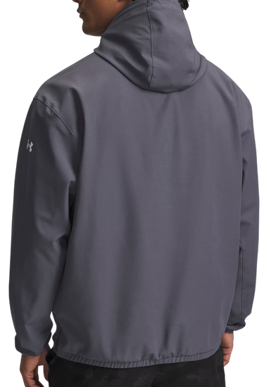 Mikina Under Armour Under Armour Unstoppable Woven Hoodie Šedá | 6003864-025, 1