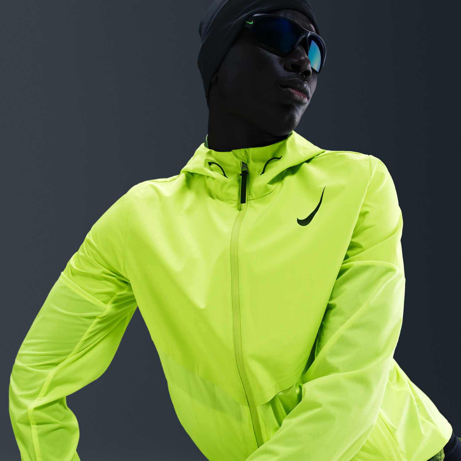 Vetrovka Nike AeroSwift Storm-FIT Aerogami Running Jacket Žltá | FZ9039-702, 1