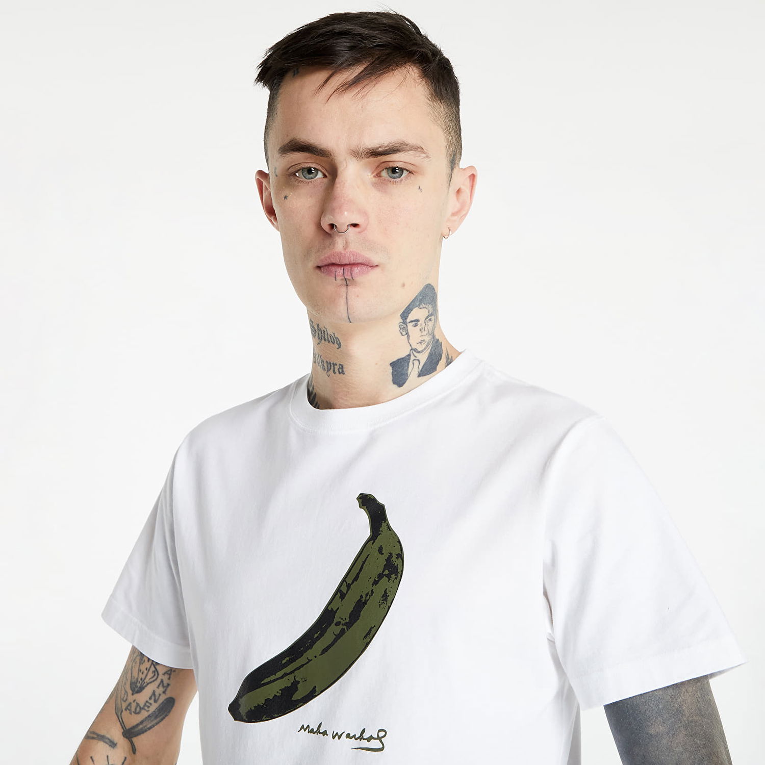 Tričko Maharishi OG-107 Banana T-Shirt Biela | 9642 White, 0