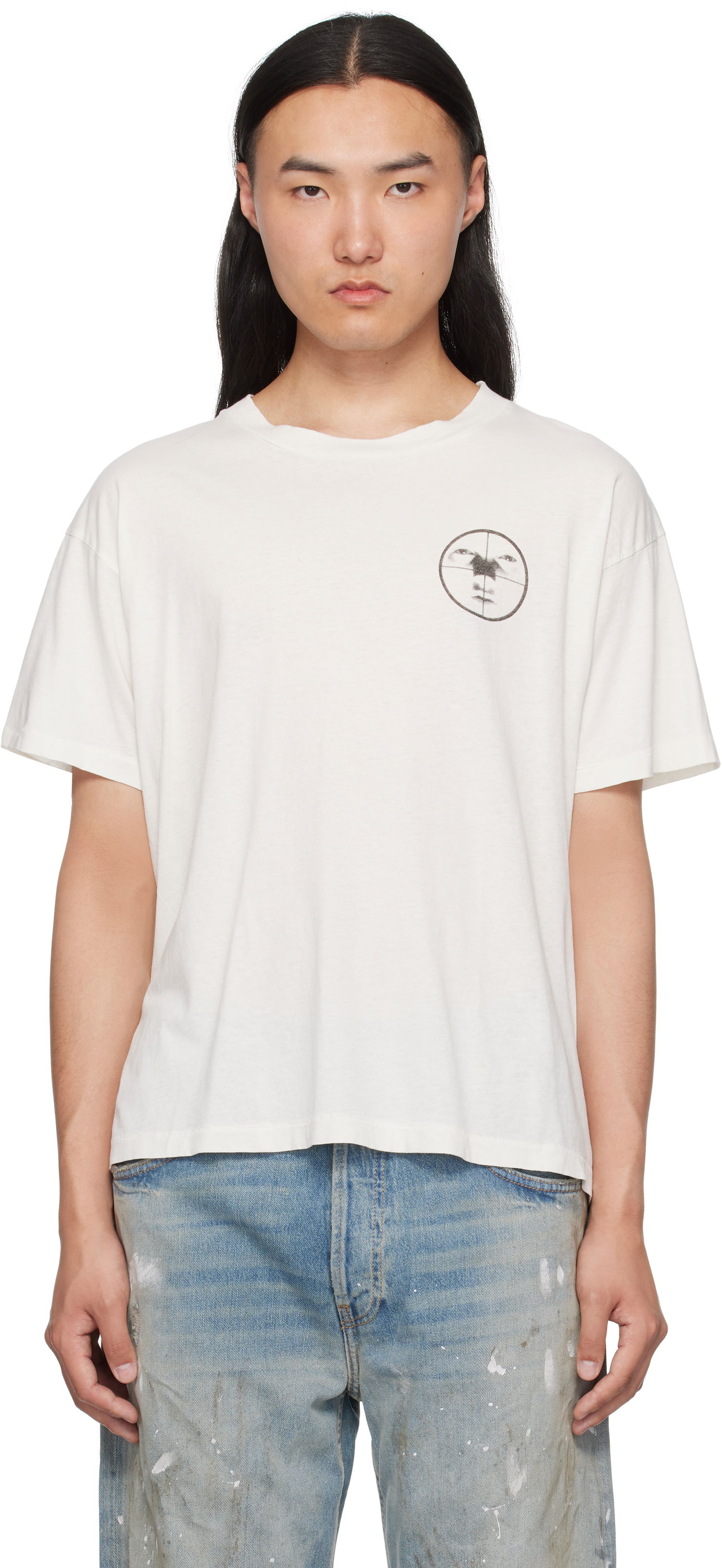 Tričko Enfants Riches Déprimés Enfants Riches Déprimés Ritual Prayer Graphic T-Shirt Biela | 010-822, 0