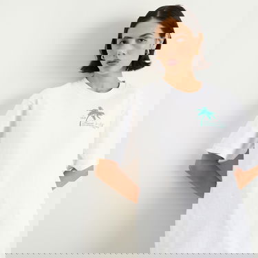 Tričko Sporty & Rich Sporty & Rich Palms T-Shirt, Size Large Biela | TO043620253WH01, 5