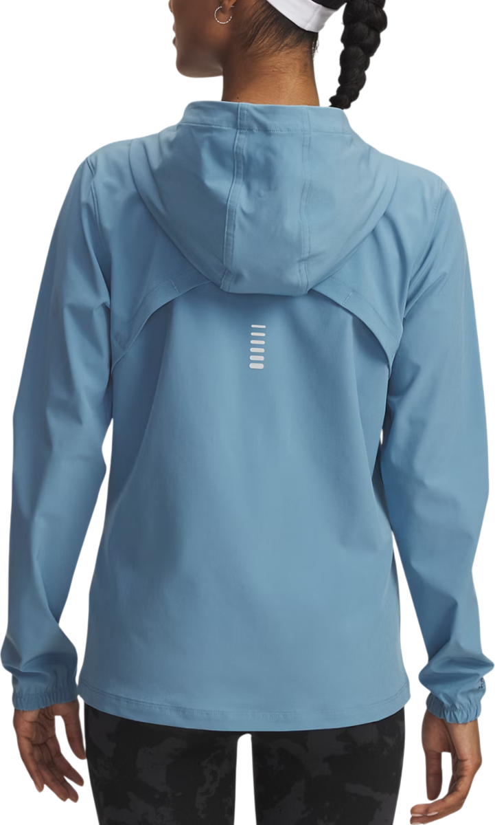 Bunda Under Armour Under Armour UA OutRun the STORM Hooded Jacket Modrá | 1377043-418, 1