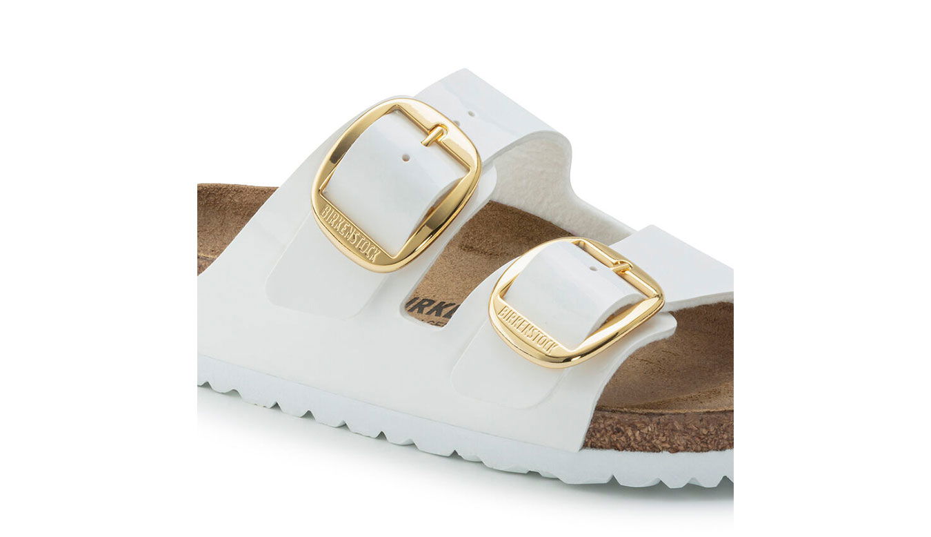 Tenisky a topánky Birkenstock Madrid Big Buckle Birko-Flor Biela | 1019818, 1