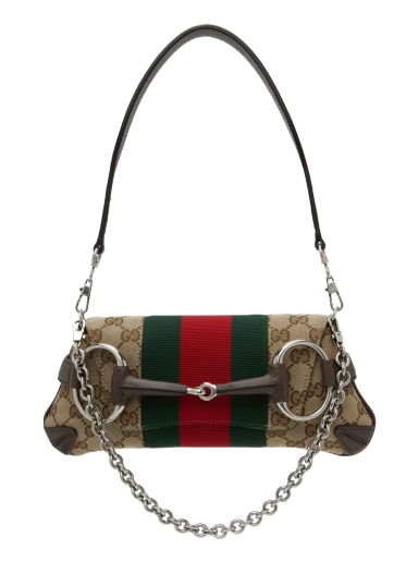 Batohy a tašky Gucci Taupe Small Horsebit Chain Bag Béžová | 764339 FACM2