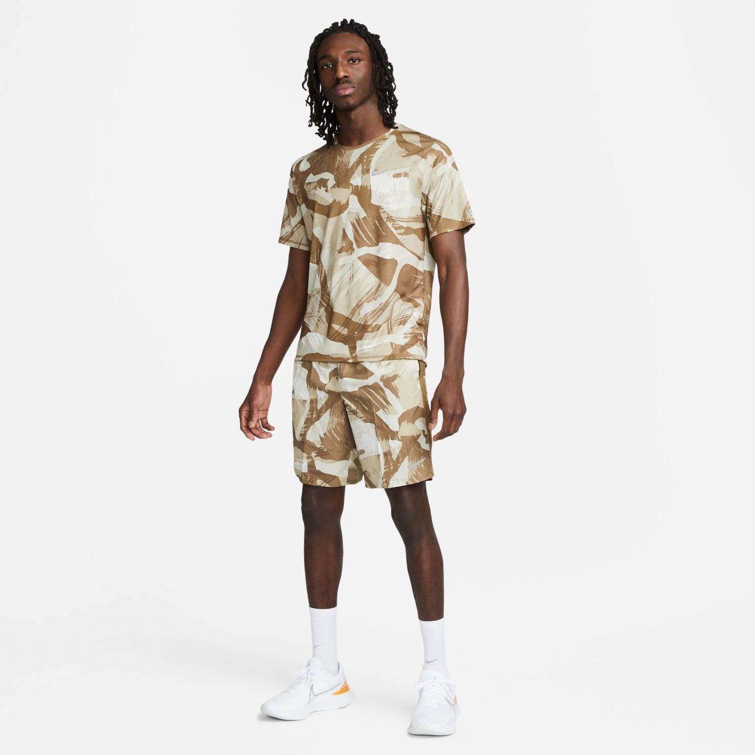 Šortky Nike Dri-FIT Challenger Béžová | DV9370-242, 1