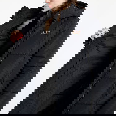 Kabáty Emporio Armani Long Padded Coat Čierna | 6DTL01TN8AZ0210, 4