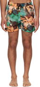 Paul Smith Painted Photograph Swim Shorts