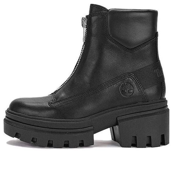 Tenisky a topánky Timberland Timberland Everleigh Front-Zip Boots Čierna | A5YJV