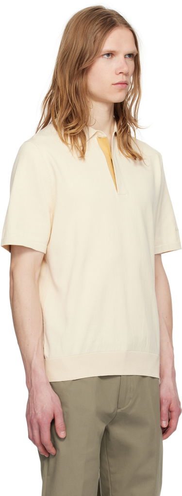 Polo tričko Paul Smith Paul Smith Embroidered Knit Polo Béžová | M1R-627Y-M02308-02, 1