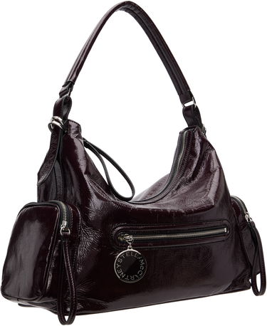 Taška cez rameno Stella McCartney Stella McCartney Dartmoor Shoulder Bag Vínová | 7B0178WP0632, 1