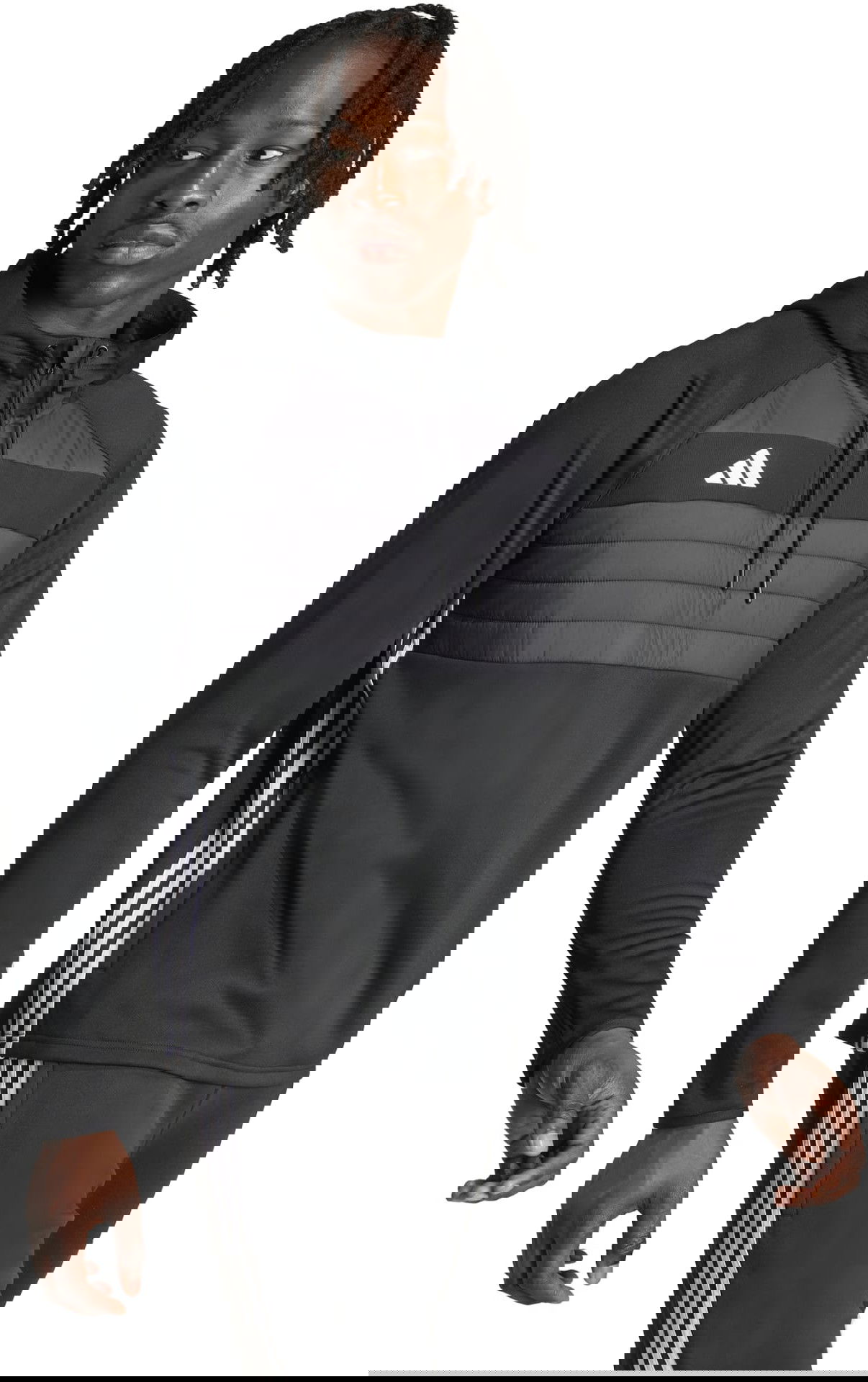 Mikina adidas Performance Tiro 25 Essentials Winterized Training Hoodie Čierna | JN9466, 1