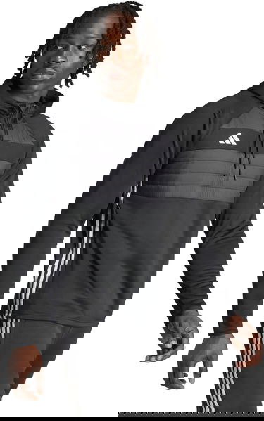 Mikina adidas Performance Tiro 25 Essentials Winterized Training Hoodie Čierna | JN9466, 1