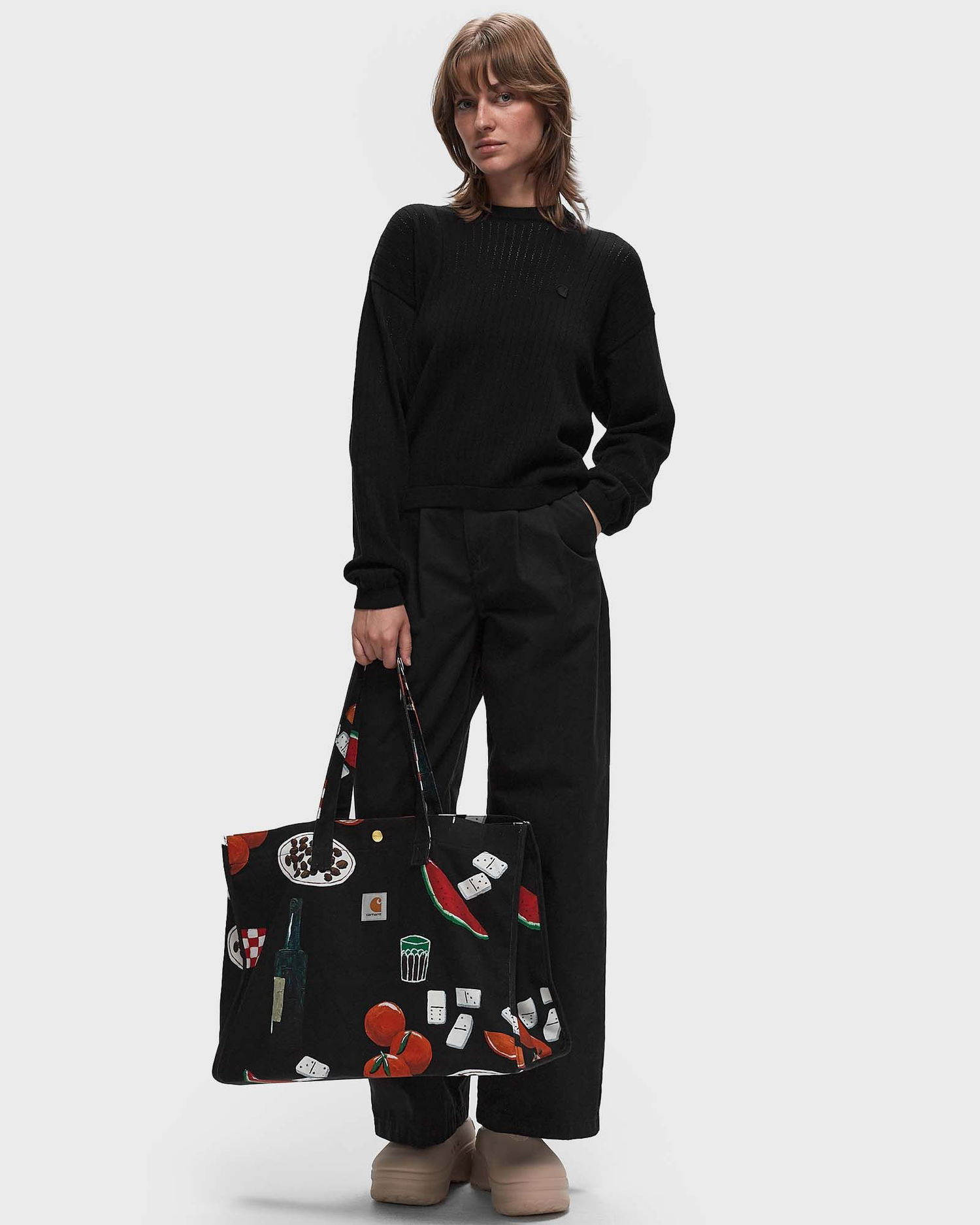 Sveter Carhartt WIP WMNS Norlina Sweater Čierna | I033716-89.XX, 1