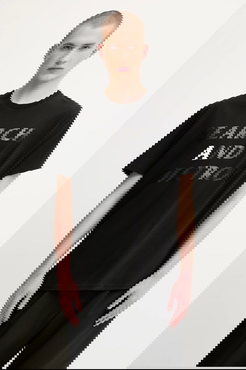 Tričko 1017 ALYX 9SM 1017 ALYX 9SM Search and Destroy Graphic T-Shirt Čierna | AAMTS0506FA01, 0