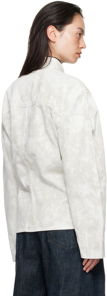 Bunda LEMAIRE Lemaire Curved Sleeves Denim Jacket Biela | JA1044 LD1012, 2