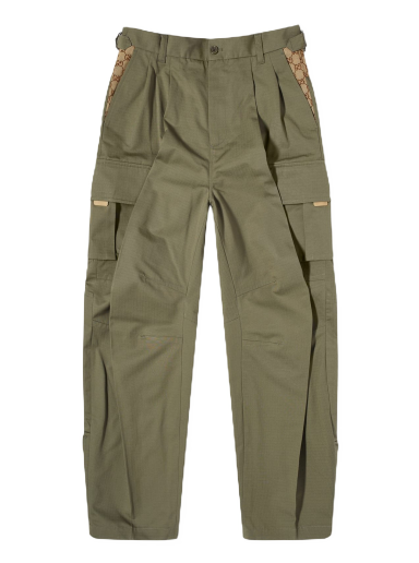 Cargo nohavice Gucci Cargo Pant Greenish Khaki Zelené | 751436-ZANW6-3550