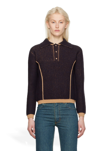 Polo tričko Eckhaus Latta Starling Polo Hnedá | 8051-EL-PS24-A -