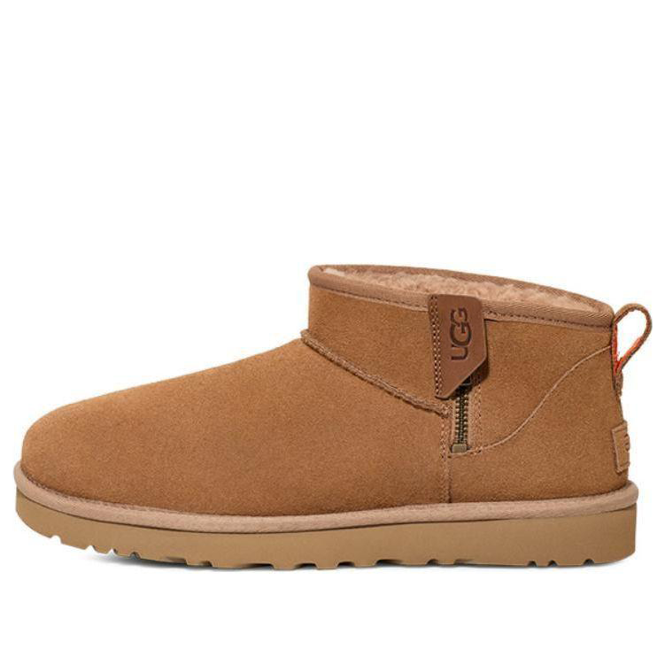 Tenisky a topánky UGG Classic Ultra Mini Zip Boots Hnedá | 1143984-COGS