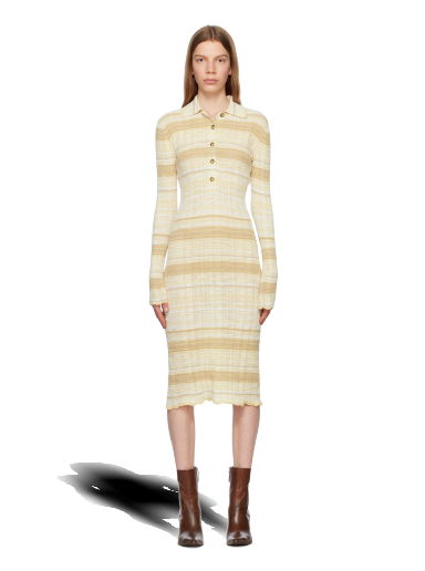 Šaty Acne Studios x SSENSE Midi Dress Béžová | FN-WN-DRES000896